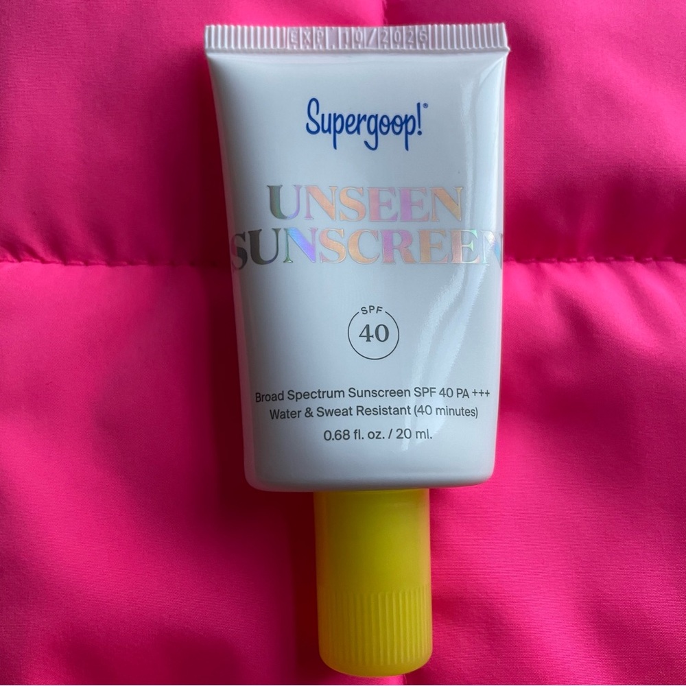 2 for $25! Supergoop Unseen Sunscreen